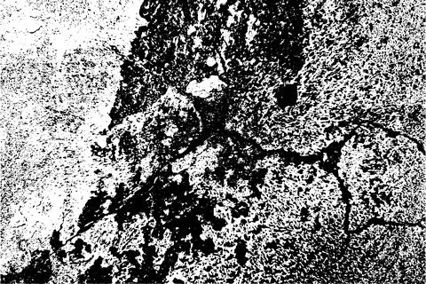 Abstract distressed texture featuring heavy monochromatic grain and eroded .. イラスト素材
