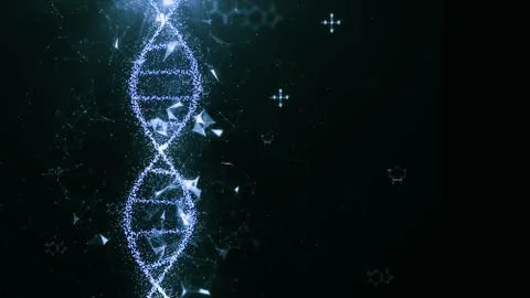 Abstract Dna concept. Stock-Illustration