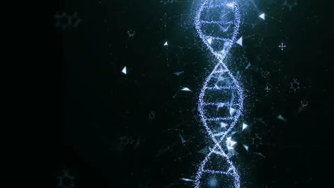 Abstract Dna concept. Stock Illustration