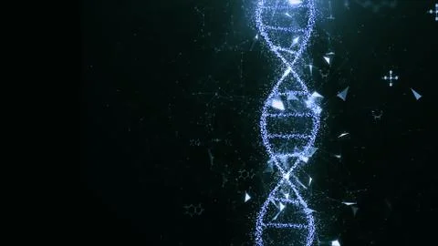 Abstract Dna concept. Stock Illustration