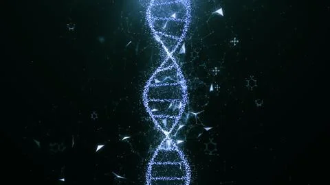 Abstract Dna concept. Stock Photos