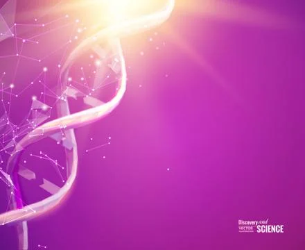 Abstract dna design Illustrazione stock