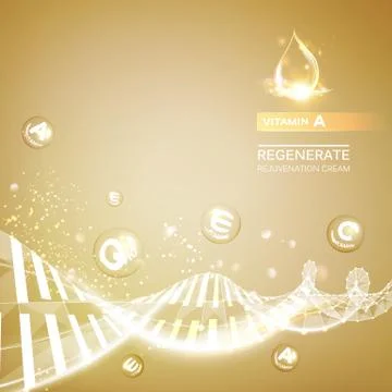 Abstract dna design Stock Illustration