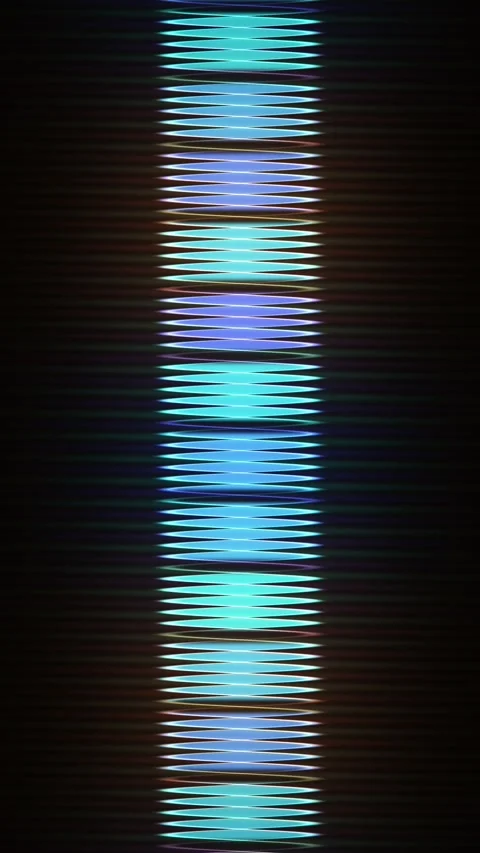 Abstract dna gradient animated background with vermillion soft colors Stock Footage 331539236