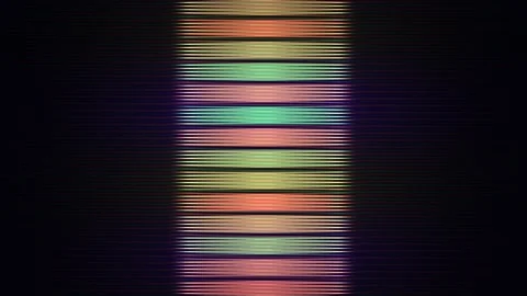 Abstract dna gradient animated background with indigo mid colors Stock Footage 331728277