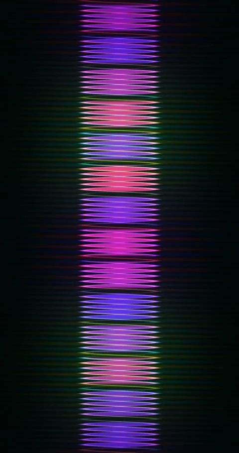 Abstract dna gradient animated background with seafoam mid colors Stock Footage 331873798