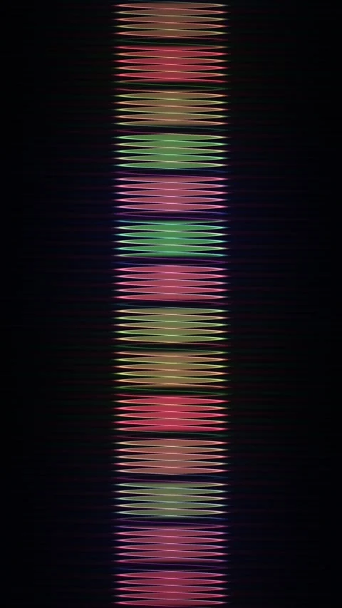 Abstract dna gradient animated background with cobalt deep colors Stock Footage 331933792