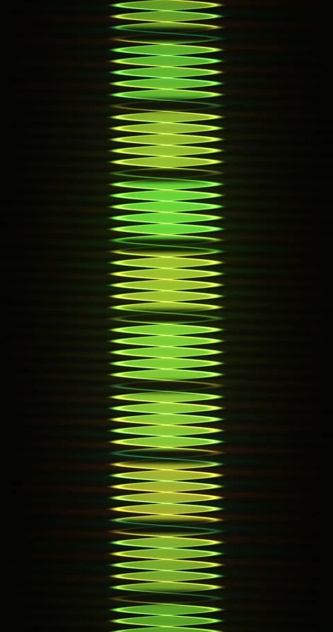 Abstract dna gradient animated background with amber deep colors Stock Footage 332071434