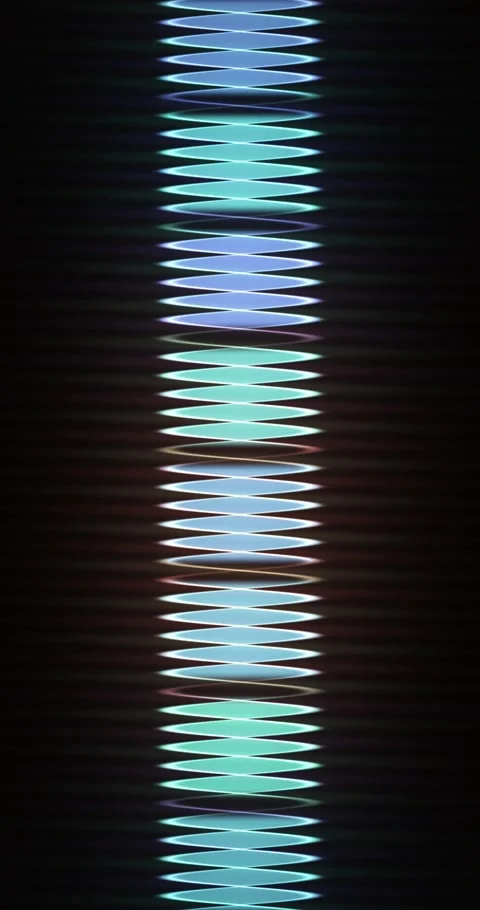 Abstract dna gradient animated background with scarlet soft colors Stock Footage 332165793