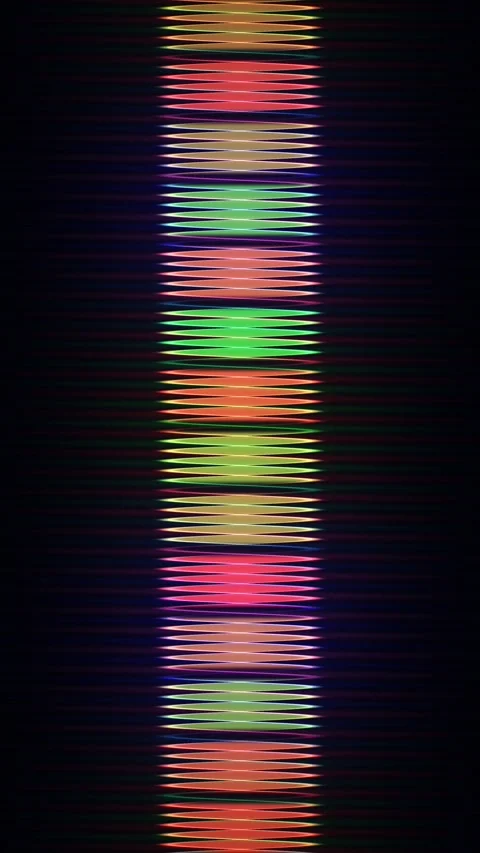 Abstract dna gradient animated background with indigo mid colors Stock Footage 332166097