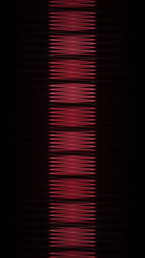 Abstract dna gradient animated background with ruby deep colors Stock Footage 332179247