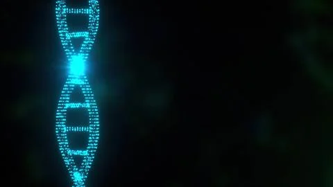 Abstract DNA helix Illustrazione stock