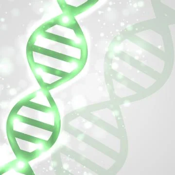 Abstract DNA Illustrazione stock