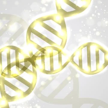Abstract DNA Stock Illustration