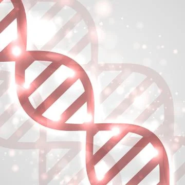 Abstract DNA Stock Illustration