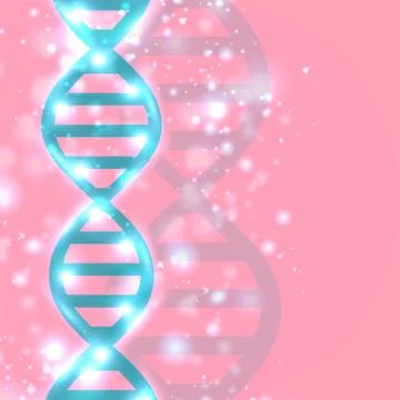 Abstract DNA Stock Illustration