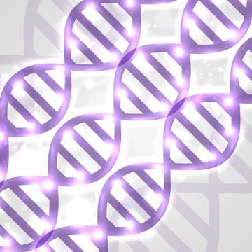 Abstract DNA Stock Illustration