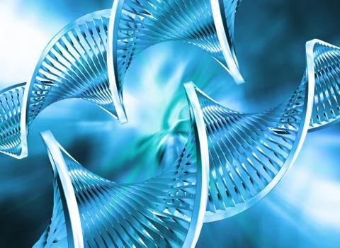 Abstract DNA Stock Illustration