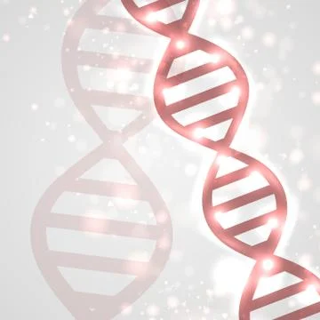 Abstract DNA Stock Illustration