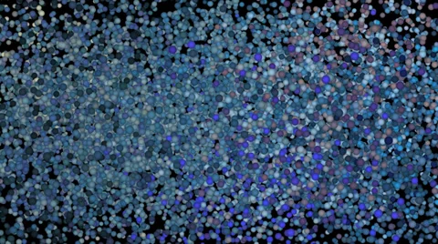 Abstract DNA Molecular Structure Movement Blue Background 1920x1080 Stock Footage 30137306