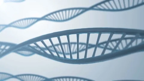 Abstract DNA molecule Loop Stockbeeldmateriaal 72773835