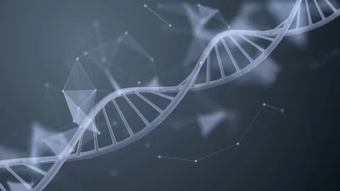 Abstract DNA molecule Loop Vidéo 72775636