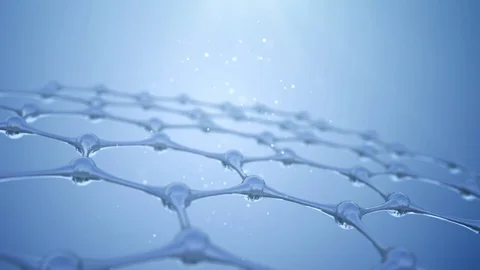 Abstract DNA molecule Loop Stock Footage 72778400