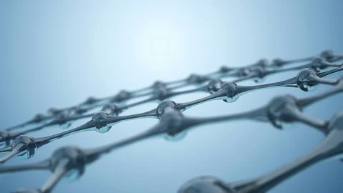 Abstract DNA molecule Loop Stockbeeldmateriaal 72781696