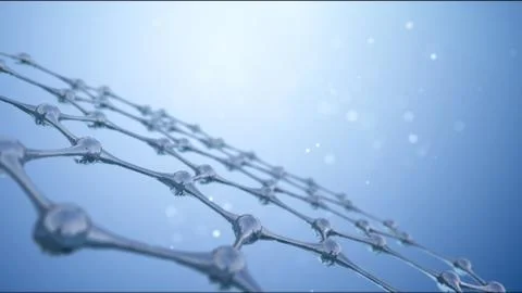 Abstract DNA molecule Loop Stock Illustration