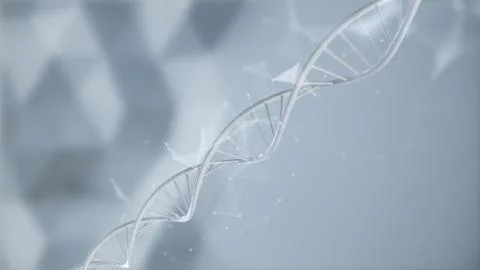 Abstract DNA molecule Loop Stock Illustration