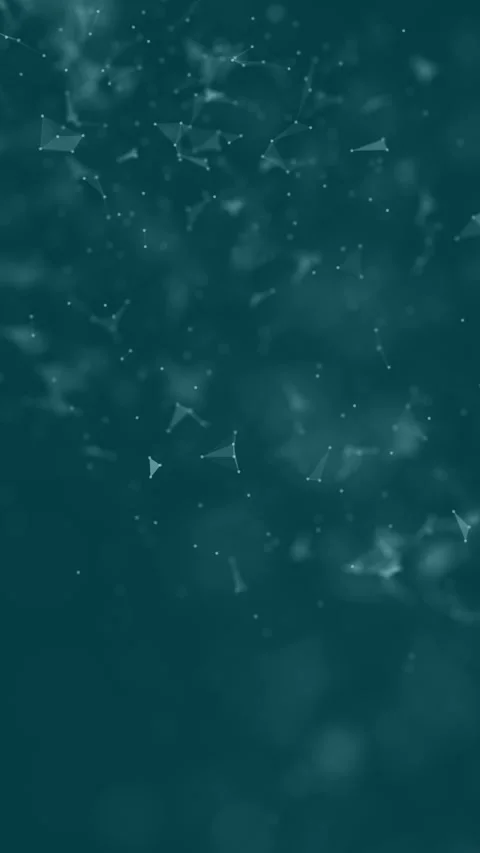 Abstract DNA with plexus effect. Stock Footage 307918253