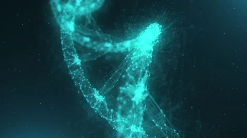 Abstract Dna Rotate Background 库存影片 247848903