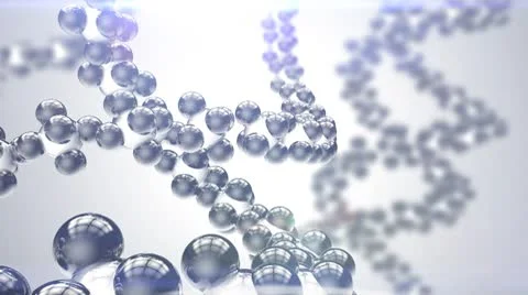 Abstract dna spiral Stock Footage 8967334