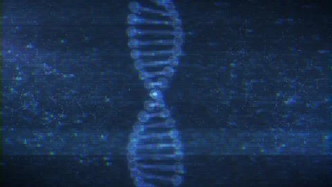 Abstract DNA structure Stock-Illustration