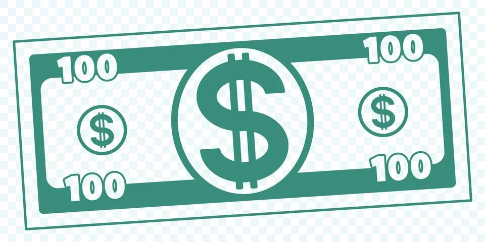 Abstract dollar banknote 스톡 일러스트