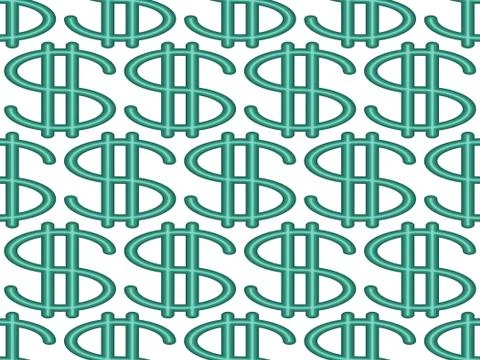 Abstract dollar pattern 스톡 일러스트