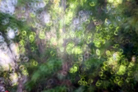 Abstract donut bokeh background Stock Photos