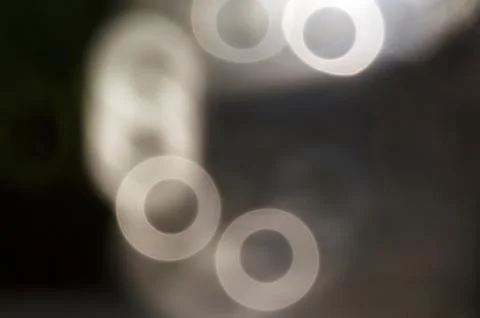Abstract donut bokeh background Stock Photos