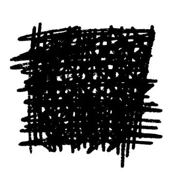 Abstract doodle hand drawn Illustrazione stock