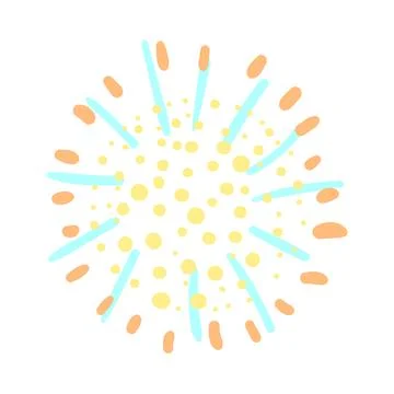 Abstract Doodle Pattern Stock Illustration