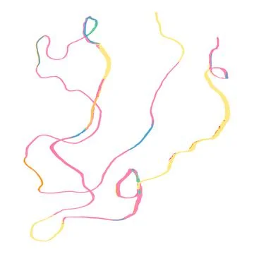 Abstract Doodle Pattern Stock Illustration