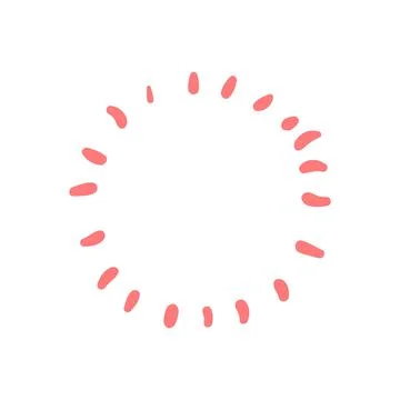 Abstract Doodle Pattern Stock Illustration