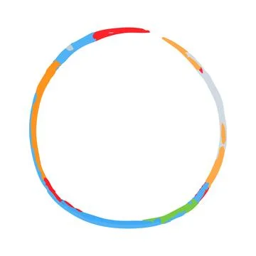 Abstract Doodle Pattern Stock Illustration