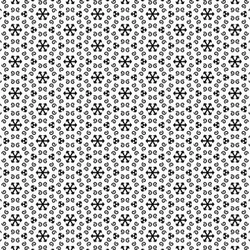 Abstract doodle pencil seamless pattern Stock Illustration