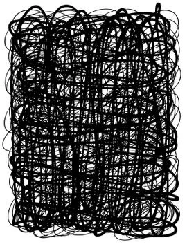 Abstract doodle in rectangle shape , use for backfround 스톡 일러스트