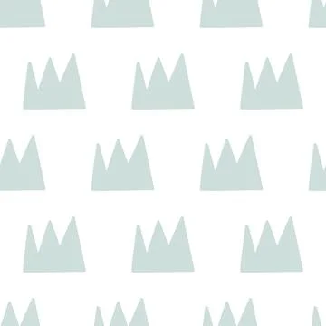 Abstract doodle seamless pattern. Stock Illustration