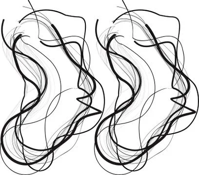 Abstract Doodle Symbol Stock Illustration