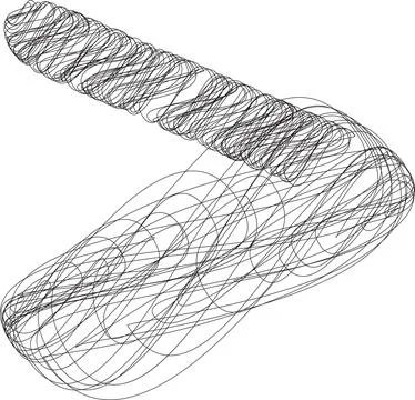 Abstract Doodle Symbol Stock Illustration