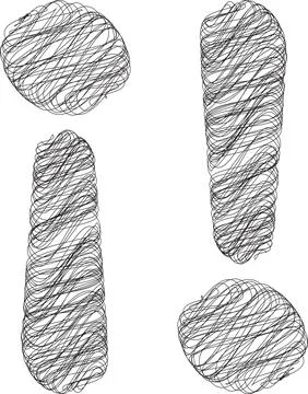 Abstract Doodle Symbol Stock Illustration