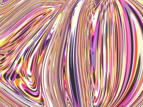 Abstract dot and wave fluid pattern background , greeting card or fabric Stock Illustration